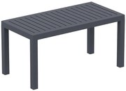 SIESTA OCEAN DARK GREY ΤΡΑΠΕΖΙ 90Χ45Χ45εκ. ΠΟΛ/ΝΙΟΥ 90Χ45Χ45εκ.53.0123