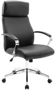 Πολυθρόνα Γραφείου A8970 01.0379 63x69x48.5-113/57.5-122cm Black Zita Plus