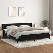 ΚΡΕΒΑΤΙ BOXSPRING ΜΕ ΣΤΡΩΜΑ ΜΑΥΡΟ 200X200 ΕΚ. ΒΕΛΟΥΔΙΝΟ 3131101