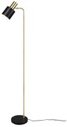 Φωτιστικό Δαπέδου W22xD35xH153cm Μονόφωτο 1xE27 Schwarz-Gold Trio Lighting Adam R41041080