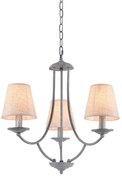 Φωτιστικό Οροφής Τρίφωτο Homelighting Etna 77-3661 Grey