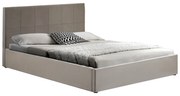 Intrahome Κρεβάτι με αποθηκευτικό χώρο Zamblene Intrahome γκρι βελούδο 160x200εκ | SKU: INTRAPA-458111123