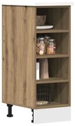 vidaXL Κάτω ντουλάπι Riga Artisan Oak 30x44,5x81,5 cm