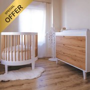 Πολυμορφικό Λίκνο PALI Lab 03 White-Biscuit