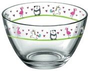 Μπωλ Σερβιρίσματος Παιδικό Flamingo/Unicorn/Panda 017888L 12cm Multi Leonardo Γυαλί