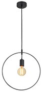 Φωτιστικό Κρεμαστο Aca V35181BK TWIGGY Μαύρο Ματ (Black Mat)