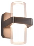 Φωτιστικό Επίτοιχο Reality Lighting -RL LIMEIRA R24266232 Μαύρο Ματ (Black Mat) 3000K