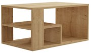 Τραπέζι σαλονιού Sobu pakoworld σε oak απόχρωση 80x50x40εκ