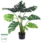 GloboStar® Artificial Garden MONSTERA 20001 Τεχνητό Διακοσμητικό Φυτό Μονστέρα Υ85cm