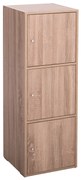 ΝΤΟΥΛΑΠΙ ΜΕ 3 ΑΠΟΘ. ΧΩΡΟΥΣ SORIANO HM9939.11 SONAMA OAK ΜΕΛΑΜΙΝΗ 40x39x119Υεκ. - 0507273 - HM9939.11