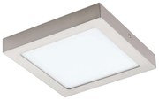 Φωτιστικό Οροφής - Πλαφονιέρα Led Silver 96679 Fueva-C Eglo Metal, Plastic