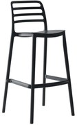 Σκαμπό Bar Snod HM6099.02 37,2x50x101,5cm Black
