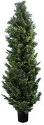 Τεχνητό Δέντρο Cypressus Leylandii 20156 Φ50x180cm Beige-Green GloboStar Πολυαιθυλένιο,Ξύλο