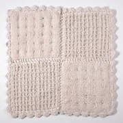 Πατάκι Μπάνιου Biscuit English Rose Down Town 75 x 75cm 100% Cotton