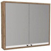 Καθρέπτης μπάνιου Lilian Μegapap χρώμα atlantic pine 75x14,6x65εκ.