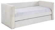 Liberta CALMO ΚΑΝΑΠΕΣ ΚΡΕΒΑΤΙ (ΓΙΑ ΣΤΡΩΜΑ 90x195cm) CREAM 222x99xH84,2cm 222x99xH84,2cm 09-2035