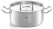 Κατσαρόλα Βαθιά Original Profi 084-138-24-000/0 24cm Inox Fissler 24cm Ανοξείδωτο Ατσάλι
