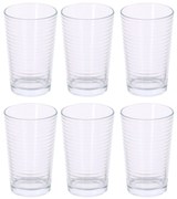 Ποτήρια Ποτού 220ml Γυάλινα 6Τμχ ALPINA