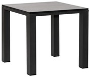 Τραπέζι Ariel Rock 02-00-1503 39x39x45cm Anthracite
