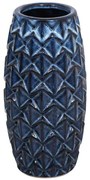 Βάζο 023-124-122 12x23cm Blue Κεραμικό