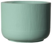 Supergreens Γλάστρα Πήλινη Οβάλ "Petal" Πράσινο Ανοιχτό XL 52x52x36 εκ.