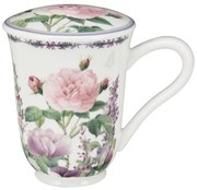 Κούπα 300ml Με Καπάκι Oriana Ferelli Romantic Touch 19-554