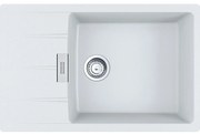 Franke Centro CNG 611/211-78 XL Αντιστρεφόμενος Polar White Γρανιτένιος Νεροχύτης 60cm