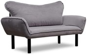 Καναπές - Κρεβάτι Διθέσιος Chatto 859FTN1229 140x65x70cm Grey