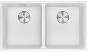 Franke Maris Bowl MRG 220/120-35-35 Polar White Υποκαθήμενος Γρανιτένιος Νεροχύτης 80cm