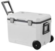 VEVOR Portable Cooler 45 QT Wheeled Cooler 64 Can Capacity with Cup Holder
