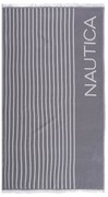 Πετσέτα Θαλάσσης - Παρεό (90x170) Nautica By Nef-Nef Homeware Stripe Grey