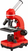 microscope junior 29 cm steel red 28-piece Bresser