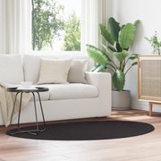 vidaXL Χαλιά Μαύρο 120 x 170 cm Βαμβάκι