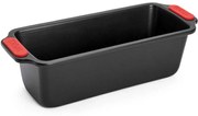 Φόρμα Ψωμιού Αντικολλητική Let's Bake! WB03 28x11x7cm 2lt Black-Red Woll Ατσάλι, Αλουμίνιο