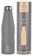 ESTIA ΘΕΡΜΟΣ TRAVEL FLASK SAVE THE AEGEAN 750ml FJORD GREY
