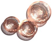 Διακοσμητικό Μπωλ Push Trio PT-C 13x21cm Copper Fundamental Μέταλλο