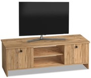 Έπιπλο τηλεόρασης Cube Megapap από μελαμίνη χρώμα pine 120x30x40εκ.-GP022-0076,3