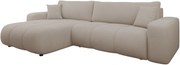 Γωνιακός καναπές Furyn L Maxi-Mpez Skouro - 274.00Χ145.00Χ72.00cm