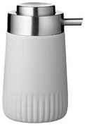 Δοχείο Κρεμοσάπουνου Plissé 977308 8x14,5cm Light Grey Sodahl Stainless Steel