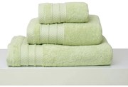Πετσέτα Με Φάσα Soft Green Apple Anna Riska Σώματος 70x140cm 100% Cotton