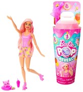 Κούκλα Barbie Pop Reveal Φράουλα-Λεμόνι Με 8 Εκπλήξεις HNW41 Pink-Multi Mattel
