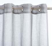 Κουρτίνα Με Τρουκς Lilla Grey 140x265 - Nef-Nef Homeware