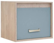 MATIS Ράφι επιτοίχιο Kinder 1V Μπλε Matis641119