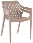 ΠΟΛΥΘΡΟΝΑ ΠΟΛΥΠΡΟΠΥΛΕΝΙΟΥ CHELLA HM8116.07 ΜΠΕΖ 56,5x54,5x79 cm