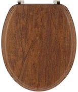 ΚΑΠΑΚΙ WC OAK WOOD 36(φ)x43(μ) San Lorentzo 8041