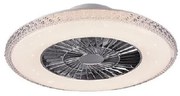 Ανεμιστήρας Οροφής LED σε χρώμιο HARSTAD R62412106 Trio Lighting-R62412106-Χρώμιο R62412106