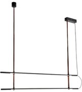 Φωτιστικό Οροφής Δίφωτο LED Eurolamp Linea 144-16071