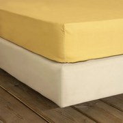 Σεντόνι Primal Με Λάστιχο Warm Beige Nima Μονό 100x232cm 100% Βαμβάκι