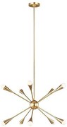 Πολυέλαιος Κρεμαστό Φωτιστικό 10xG9 Jax Elstead Lighting-FE-JAX10-BB-Ορείχαλκος FE-JAX10-BB