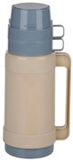 Κανάτα Θερμός 1lt Με 2 Κούπες Alpina 871125255273 Beige